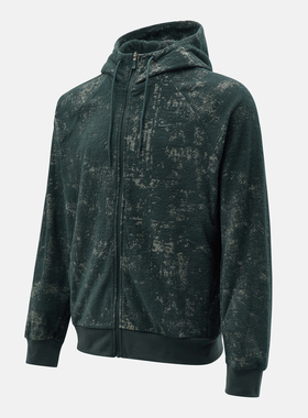 优购NIKE耐克男子运动训练休闲针织连帽夹克外套IF2866-390