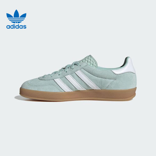 adidas阿迪达斯三叶草男女鞋GAZELLE德训鞋T头鞋运动休闲鞋JS1396