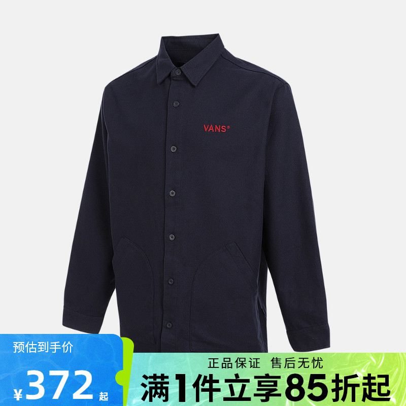 优购VANS范斯男子LS FLANNEL SHIRT运动休闲长袖衬衫VN000QKDJDU