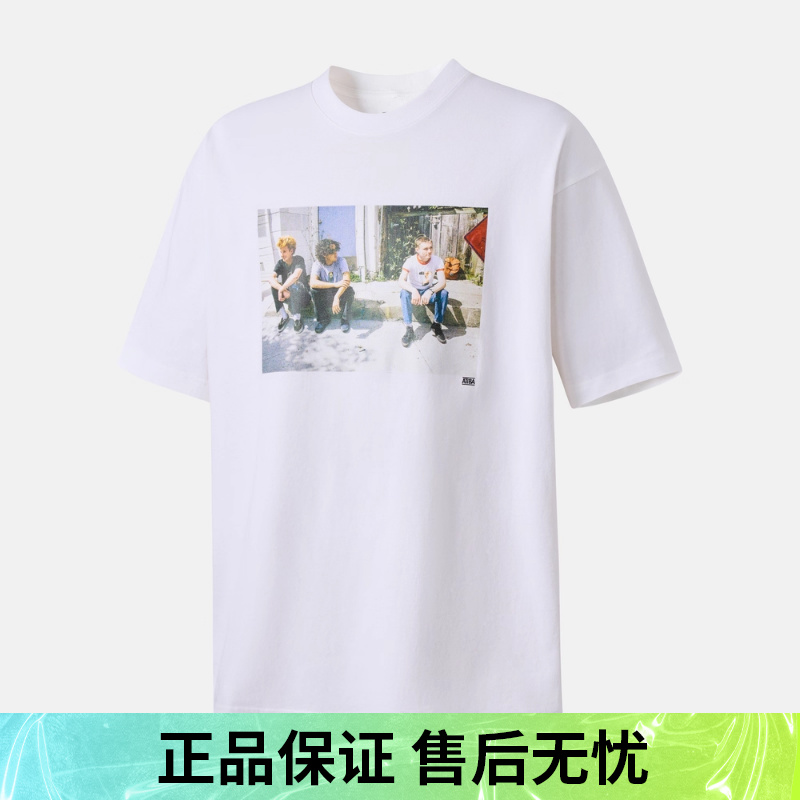 优购VANS范斯男子运动休闲短袖T恤VN000QJPWHT