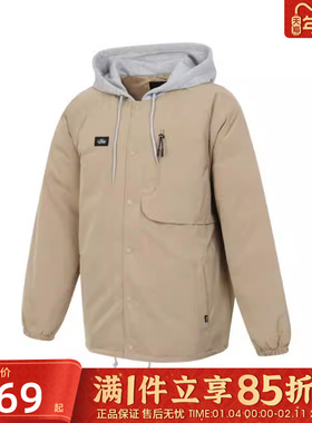 优购VANS范斯男子TRANSIT COACH 厚运动羽绒服-中VN000KCU4MG
