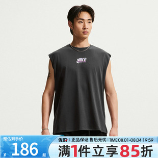 优购NIKE耐克男子AS NSW SLVLS TOP运动休闲无袖T恤IW1197-060