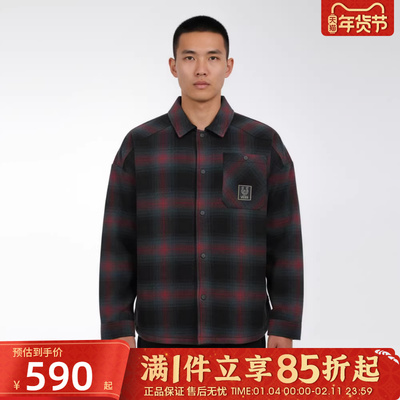 优购VANS范斯男子HORSE CNY SHACKET运动健身夹克外套VN000TH1GLR