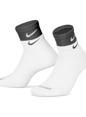 优购NIKE耐克男子U ED PLS CSH A1P 144 DBL休闲袜DH4058-104