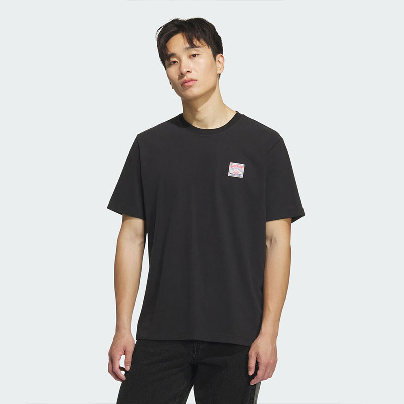 优购adidas阿迪达斯三叶草男子WABASH TEE2运动休闲短袖T恤KD1852图片