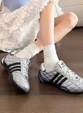 adidas阿迪达斯三叶草男女鞋ADIRACER赛车薄底运动休闲鞋JS0284