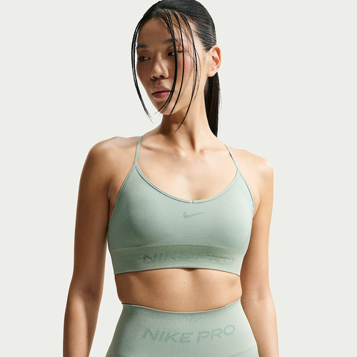 优购NIKE耐克女子AS W NP DF SMLS LS 运动健身BRA内衣IB9844-006