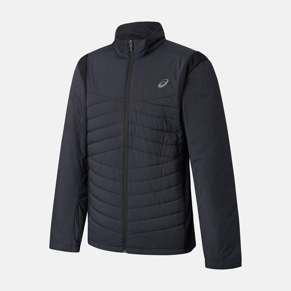 优购Asics亚瑟士男子运动休闲棉服外套2011D474-001