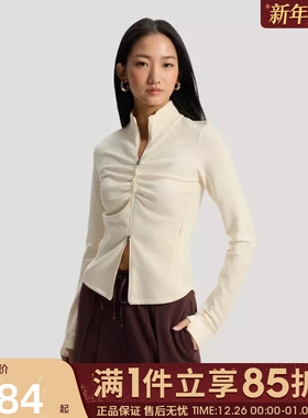 优购adidas阿迪达斯女子运动健身夹克外套KU5384