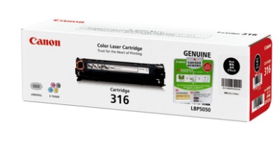 Canon/佳能 墨粉 CRG-316bk 黑彩色 316硒鼓 用于LBP5050/5050