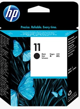 HP/惠普 C4810A 11号黑色打印头/喷头(DESIGNJET 70 500 510 111)