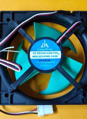 BCD-261WGS 5.505.000 DC12V 0.15A 1920RPM 冰箱散热风机风扇3线