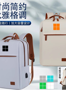 适用微软Surface Laptop Studio 2笔记本双肩包14.4寸Laptop 4商用版15英寸电脑包Book 3大容量防撞旅行背包
