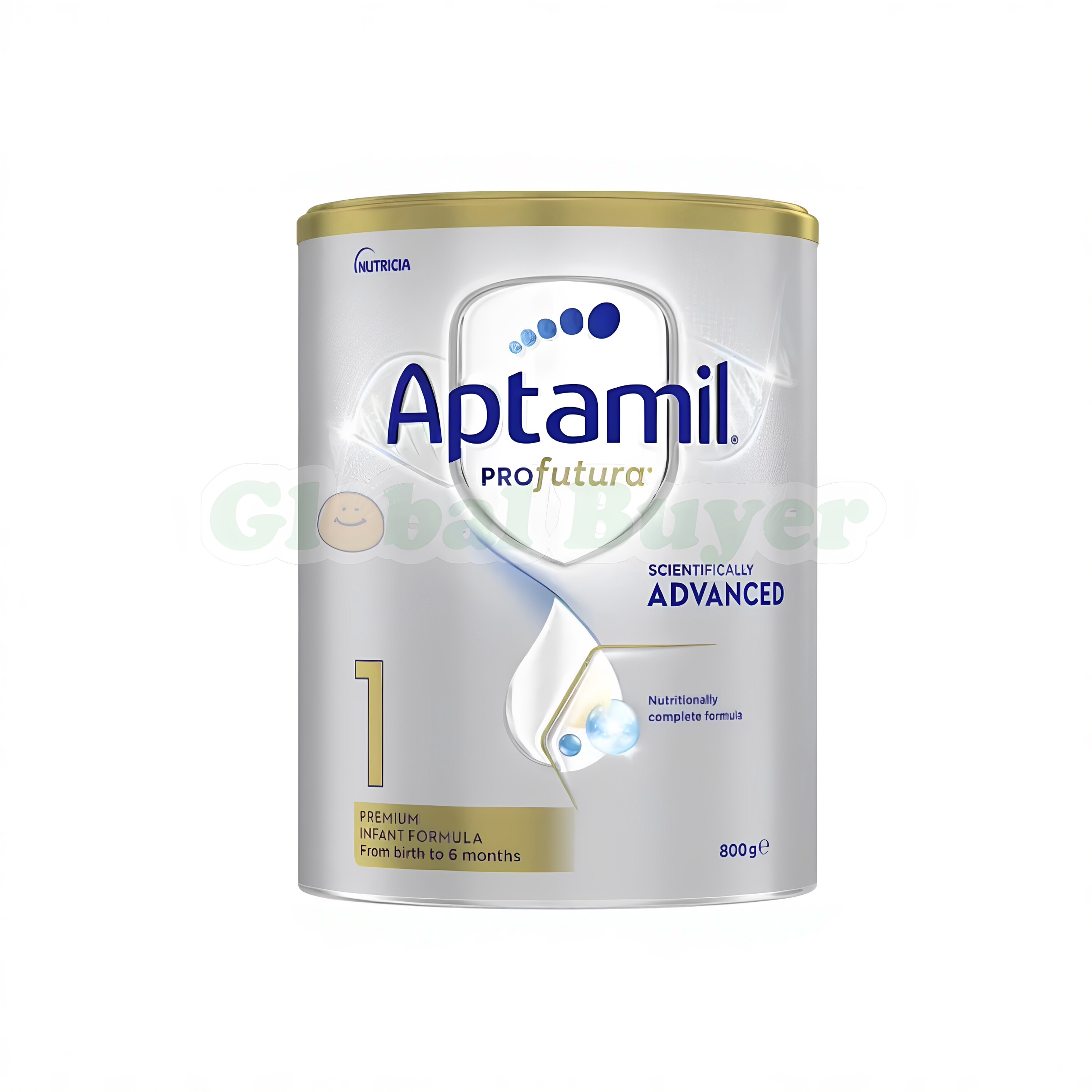 Aptamil爱他美进口白金版婴儿温和配方奶粉1号0-6月800克初生幼儿