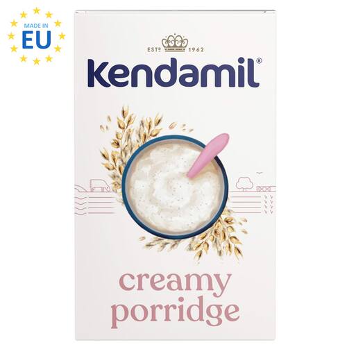 康多蜜儿Kendamil进口奶香燕麦米糊150g6个月+宝宝辅食营养易吸收