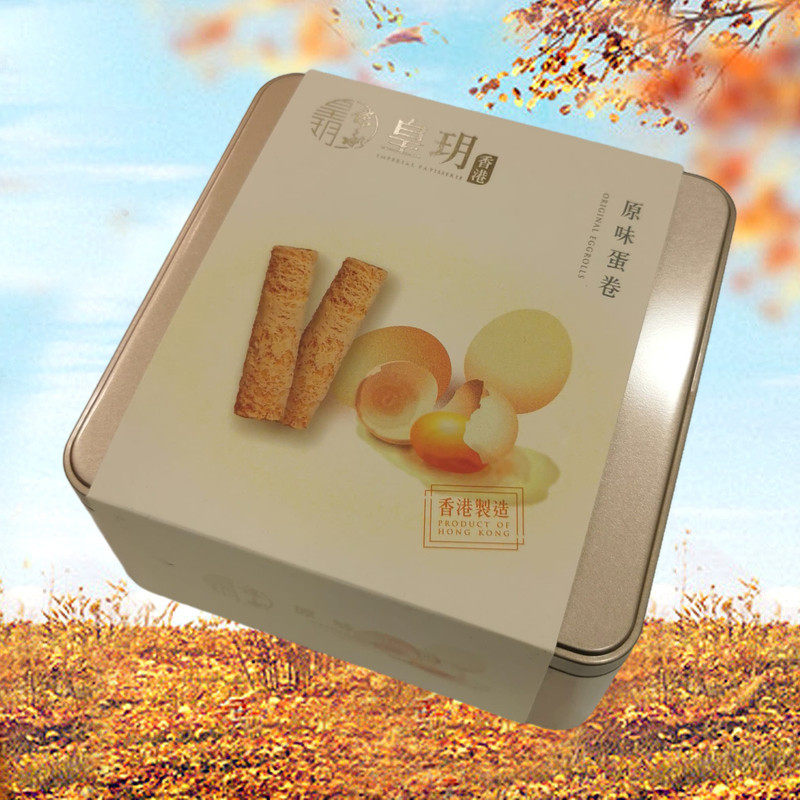 香港-香港皇玥24件独立包装原味蜂巢蛋卷礼盒