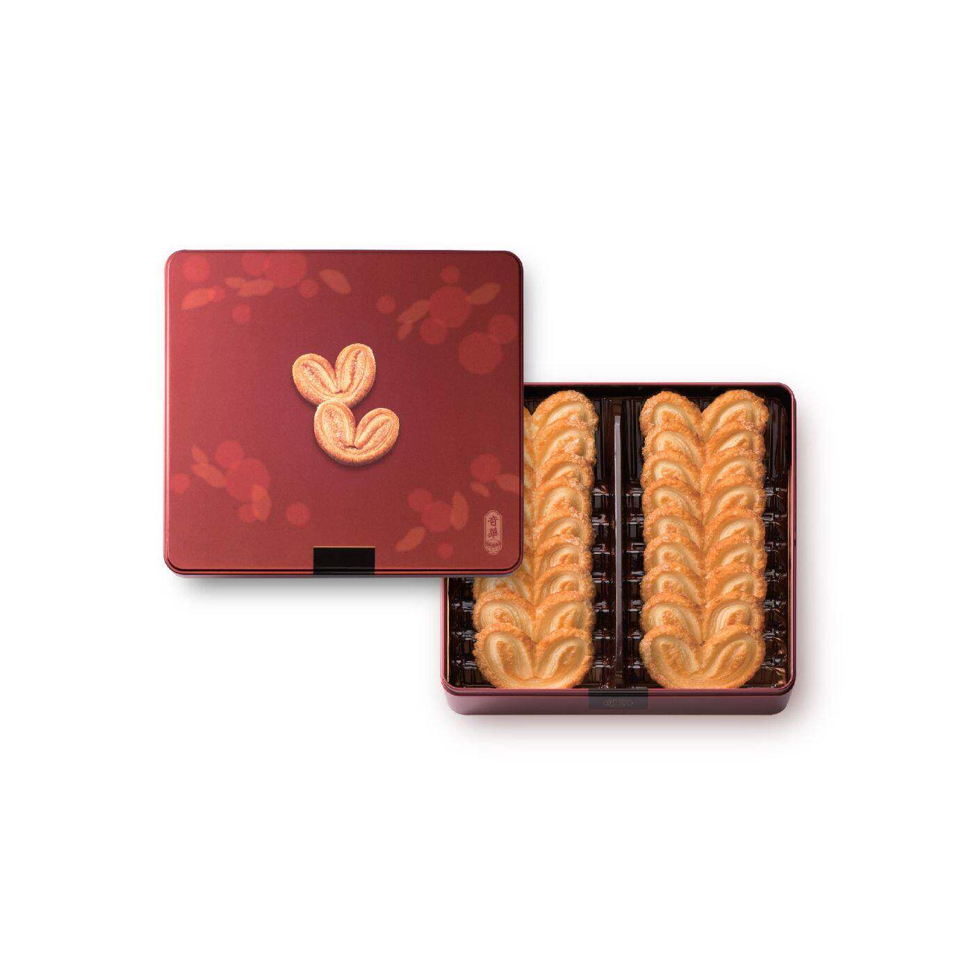 香港进口年货系列曲蝴蝶酥杏仁条口感丰富过年情人节送好礼