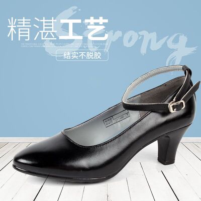 正品女春秋皮鞋夏季真皮制式皮鞋