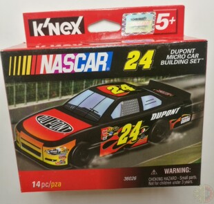 科乐思KNEX小车积木迷你赛车NASCAR纳斯卡M豆百事AMP联名益智搭建