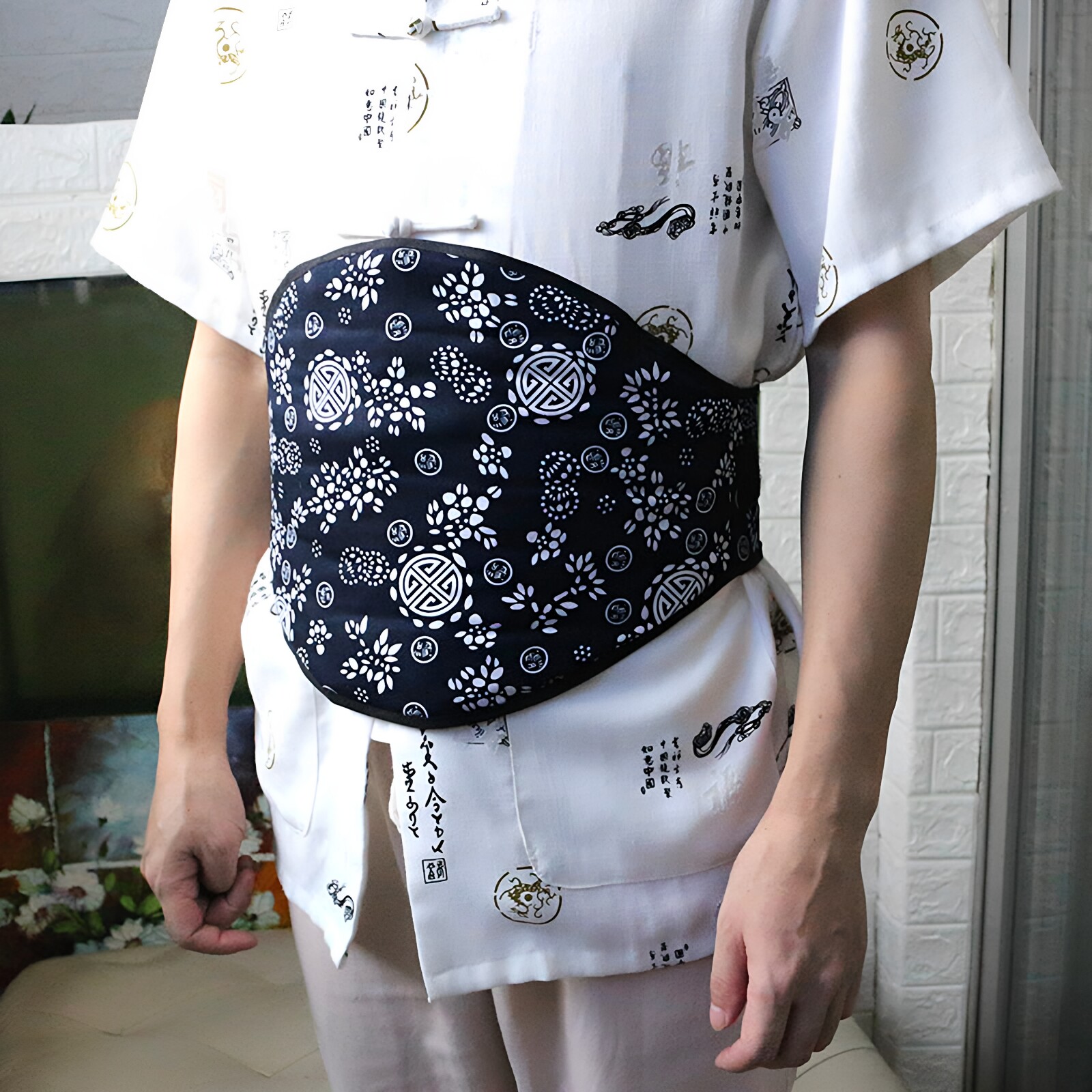 成人护肚子保暖男女防着凉艾草护腰带空调护胃暖胃肚兜纯棉护肚围