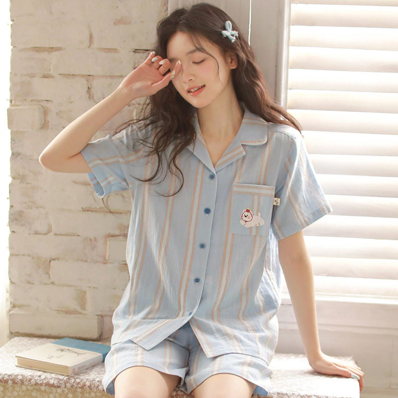 女款夏季家居服，舒适透气柔软
