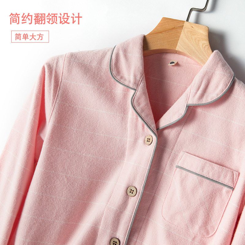 男童女童全棉磨毛绒布睡衣睡裤儿童春秋冬家居服小孩室内套装中童