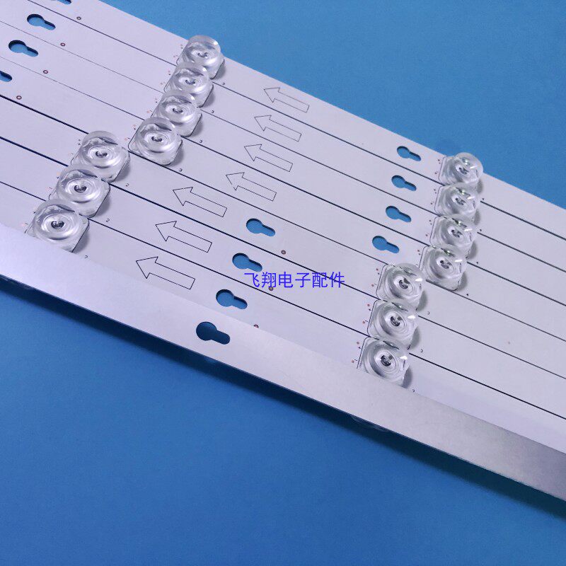 适用TCL D55A730U灯条TOT_55D2900_4X4+4X5_3030C 4C-LB5505-HR04