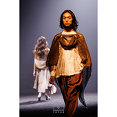 轻薄透气飘逸披肩造型感防晒罩衫 TUYUE涂月 东方美学 周 上海时装