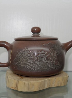 陶瓷紫泥全手工大师中秋功夫茶具