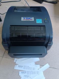 244CE干洗店自动切刀打印机 245CE 带切刀自动切割 TTP TSC