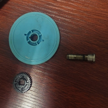 博思得E300i e200i 碳带回收轮  齿轮 轮子