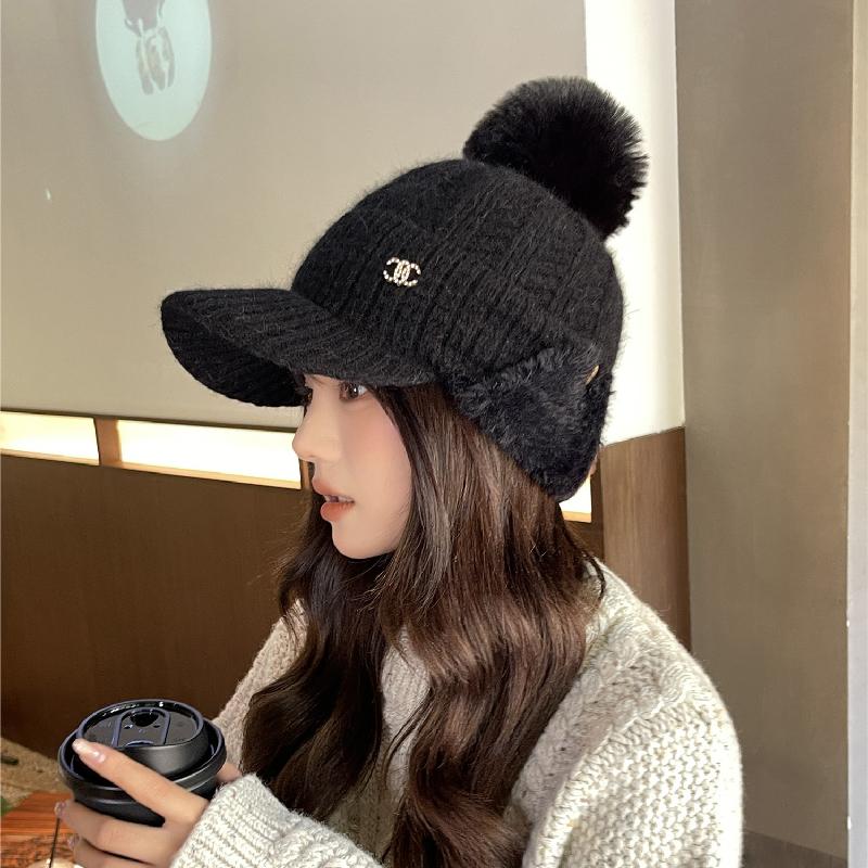 帽子冬季防寒保暖小鸭舌帽