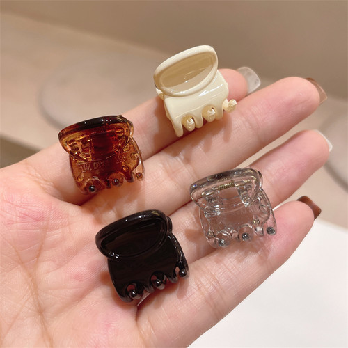 发夹亚克力韩版套装小抓夹黑白