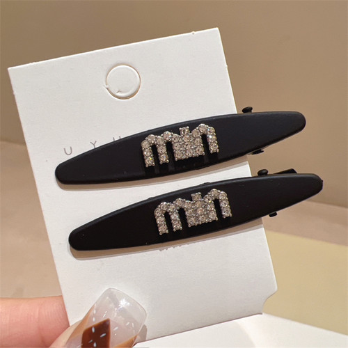 边夹合金韩版简约水钻min发夹