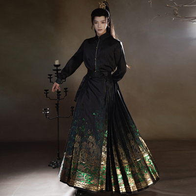 四神兽新中式日常马面裙昭华赋