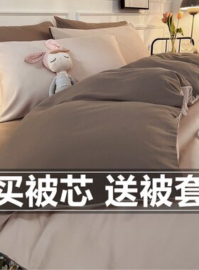 ins冬季加厚保暖棉被被子全套