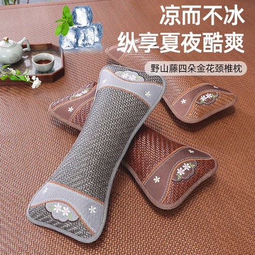 【夏凉荞麦枕】全荞麦填充凉席枕