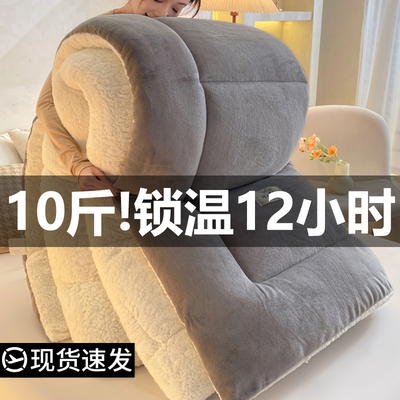 【加厚10斤!】A级羊羔绒被子冬被
