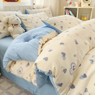 2026新款a类水洗棉被套单件1.5米单独被罩200x230cm非全棉纯棉180