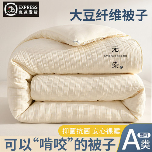 a类水洗棉被子冬被加厚保暖