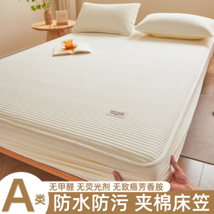 夏季 防水隔尿床笠四季 通用床罩床垫保护床套儿童单件夹棉2024新款