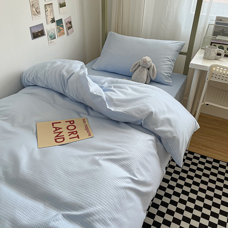 夏季水洗学生宿舍被单
