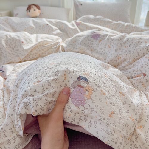 【A级母婴级】双层纱被套单件