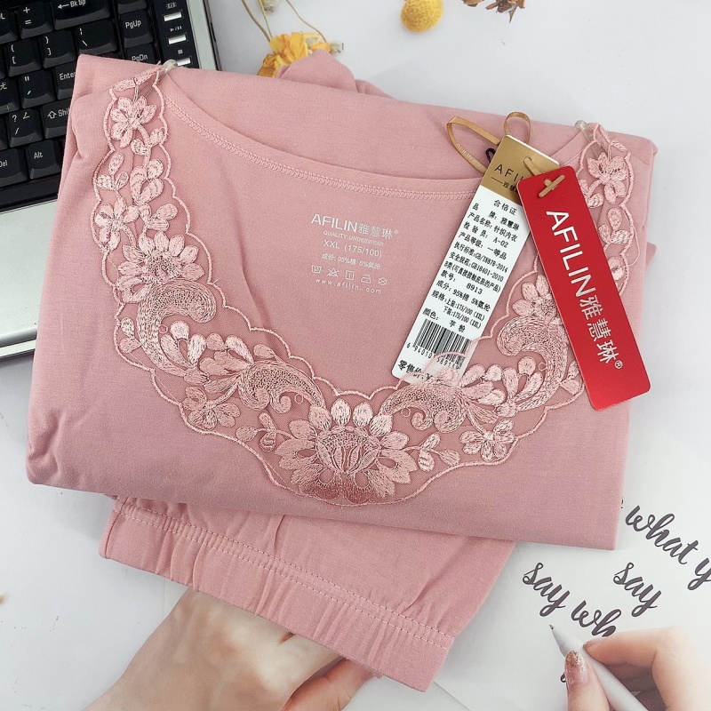 莱卡棉棉抗菌修身秋衣捡漏舒适