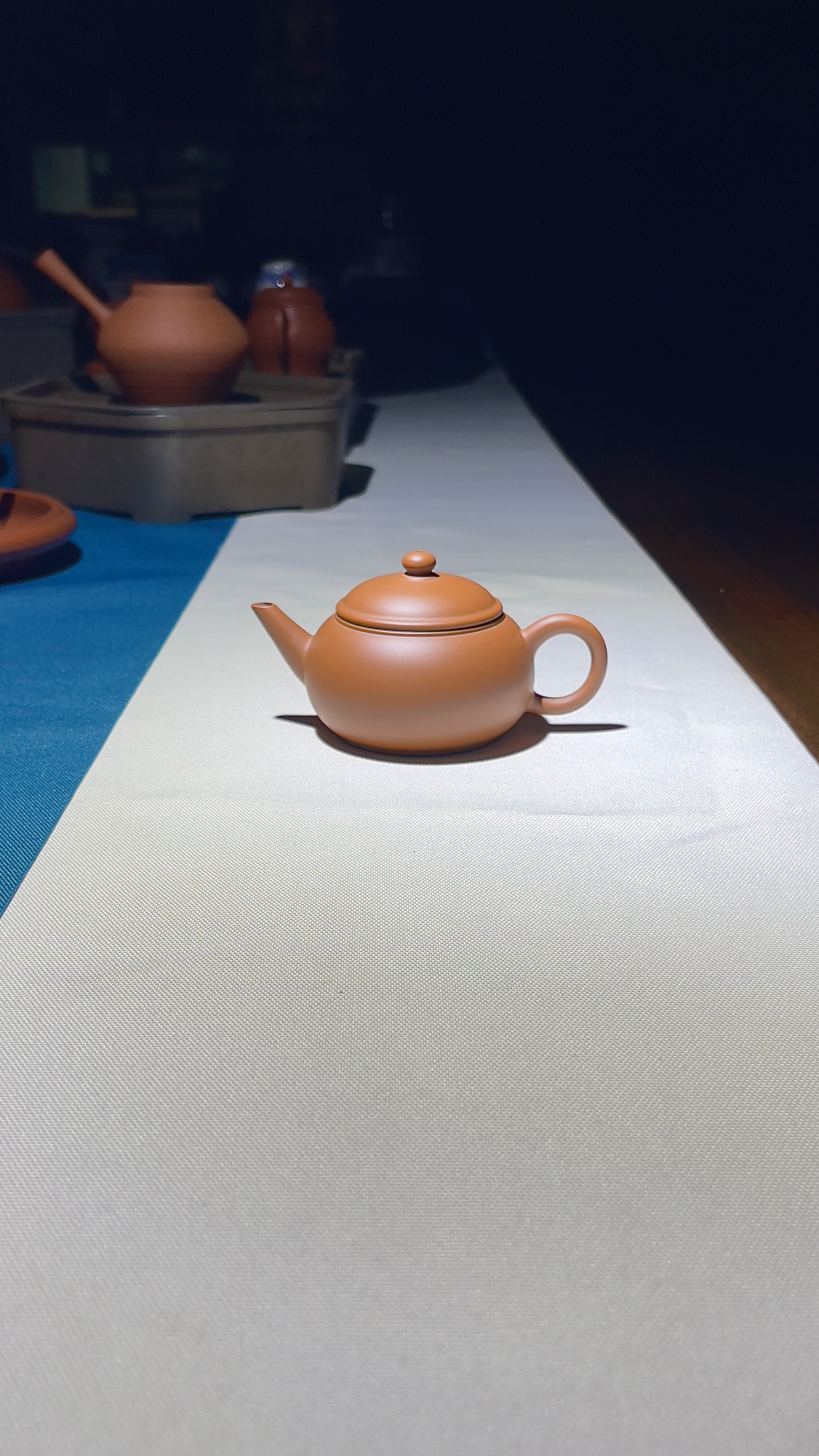 蔡煜坚水平壶纯手工鸡蛋黄泥薄胎手拉壶冲茶壶潮州手拉壶水平壶