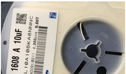 贴片电容 0603 10uf 0603 106k 一盘4000个 25v 一盘80元