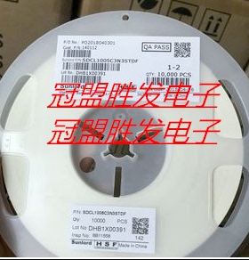 SDCL1005C10NJTDF   0402 10NH 一盘一万个 一盘70元