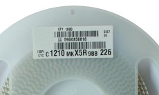 1210 22uF 贴片电容 1210 226M 6.3V  50个13.88元包邮