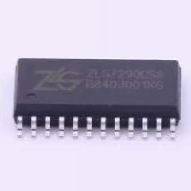 集成IC    ZLG7290CS 贴片SOP24 键盘显示驱动器