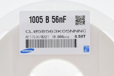 贴片电容0402 563K  0402 56NF 50V 一盘一万个 一盘45元